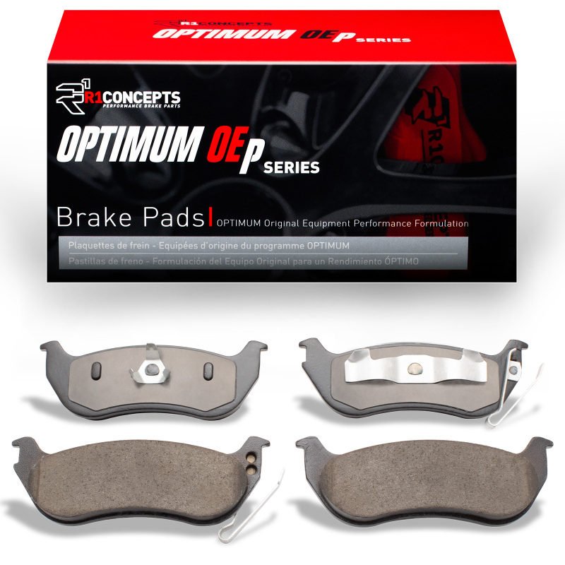 Ford Explorer Sport Trac Brake Pads - OE - Rear - R1 Concepts - Optimum OE - `03-`10